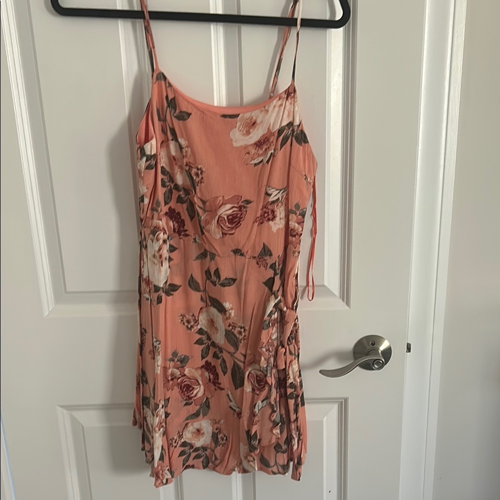 Floral Spaghetti Strap Dress